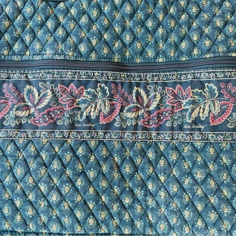 Vintage 1998 Classic Green Vera Bradley Garment Bag